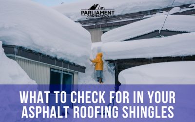 Preparing Your Asphalt Roofing Shingles After an Extended Ottawa Winter